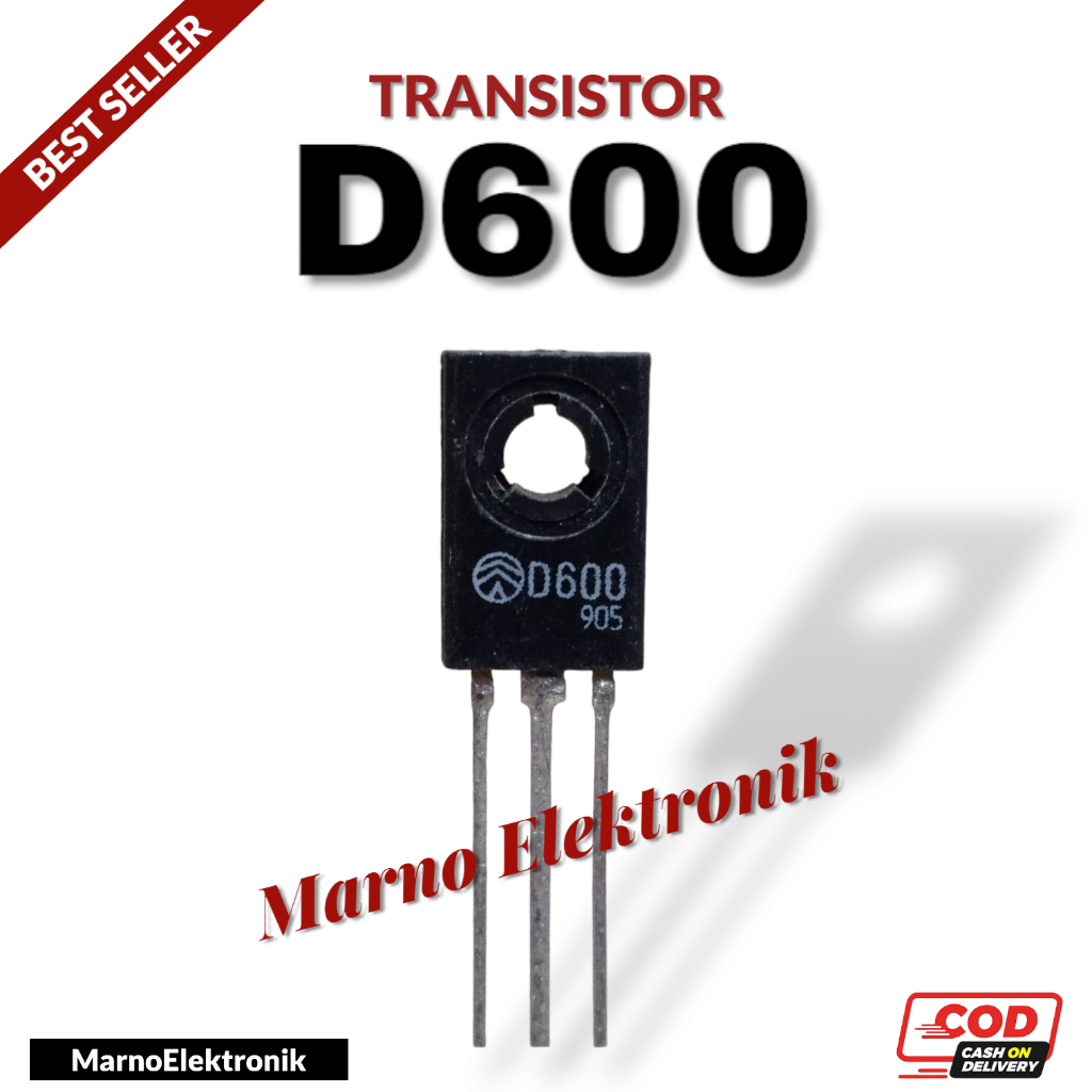 TRANSISTOR TR D600 D 600 2SD600 2SD 600 ASLI ORI ORIGINAL
