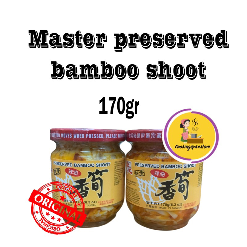 

Master preserved bamboo shoot 170 gram rebung bambu pedas