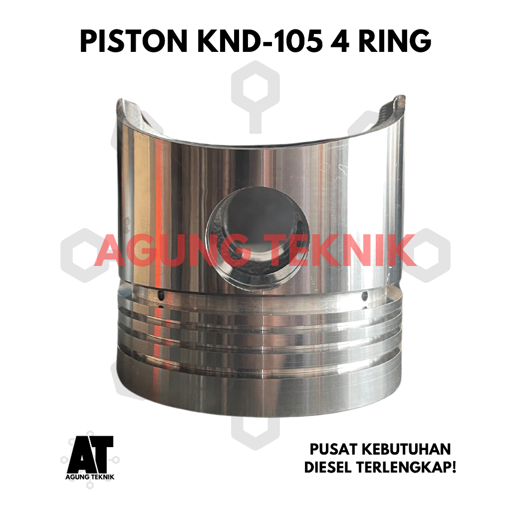 Piston KND-105 / Seker KND105 4 Ring