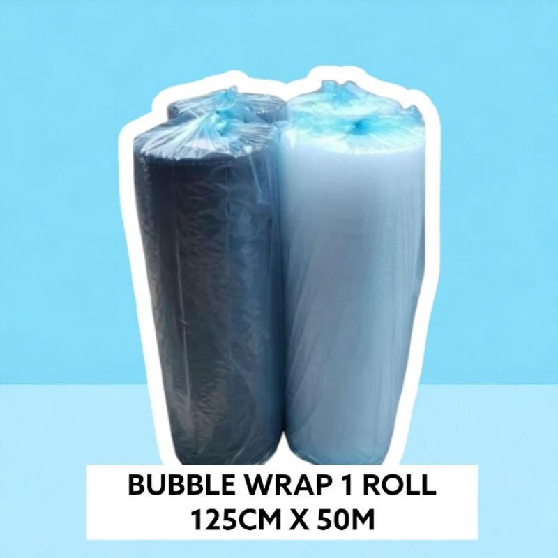 

BUBBLE WRAP 1 ROLL 125CM X 50M MURAH