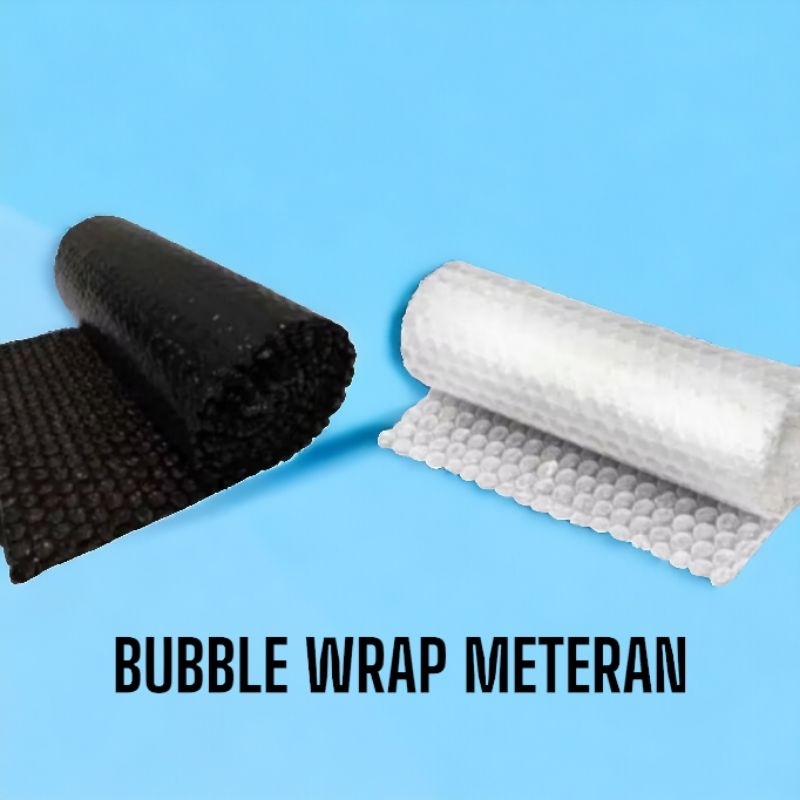 

BUBBLE WRAP METERAN / BUBBLE WRAP 10 METER - HITAM BENING