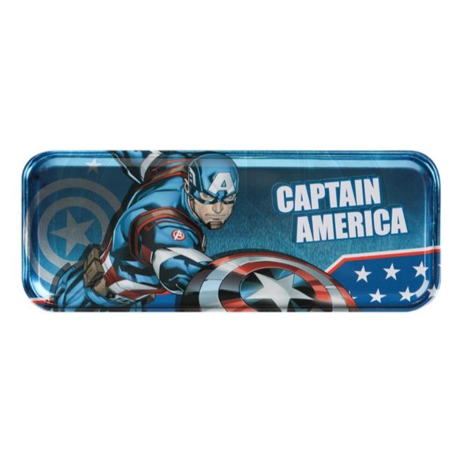 

Tempat Pensil Kaleng Karakter CAPTAIN AMERIKA/Pencil Case Kaleng / Tempat Pensil Kaleng