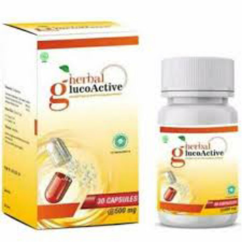 GlucoActive Asli Original Herbal Diabetes Kecing Manis Ampuh