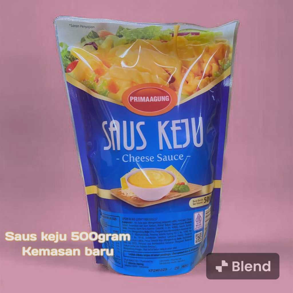 

Saus Keju Prima Agung Cheese Sauce 250 gr, 500 gr, 1kg