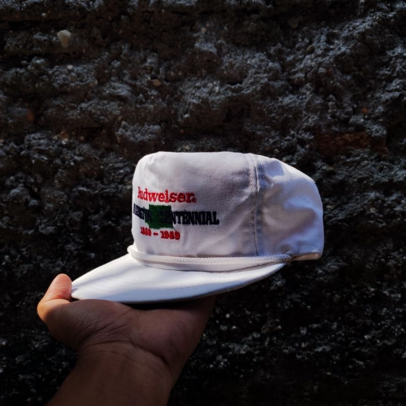 Topi / Rope Hat Vintage Budweiser Original Second