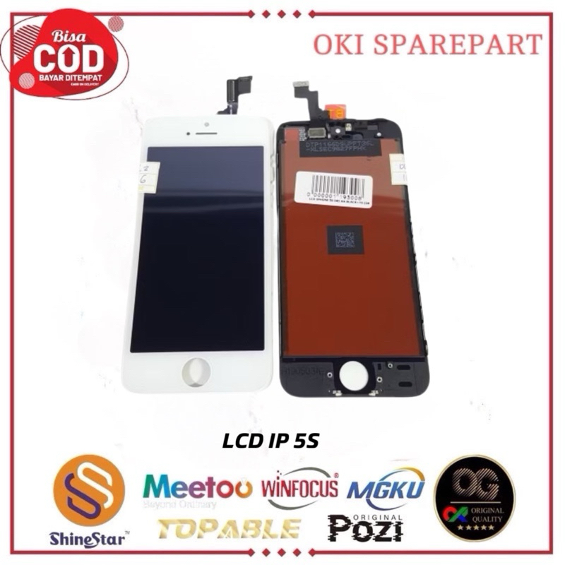 LCD TOUCHSREEN IPHONE 5S 5G ORI