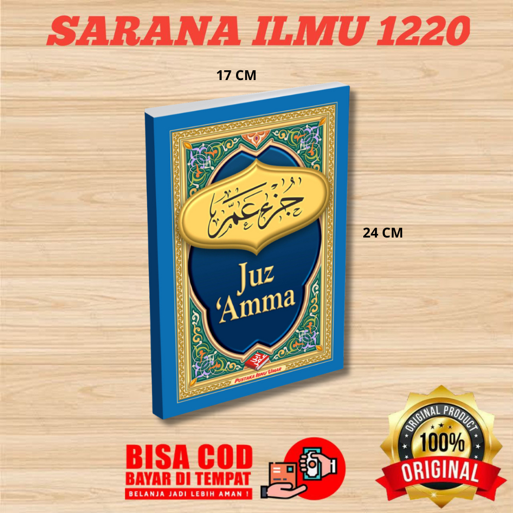 Ukuran Besar | Juz Amma BIRU NON Terjemah | Pustaka Ibnu Umar