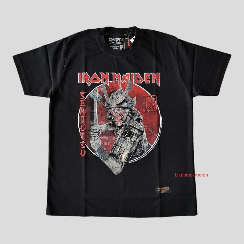 T-Shirt GEOFF MAX X IRON MAIDEN - SENJUTSU (Likeblackmerch)