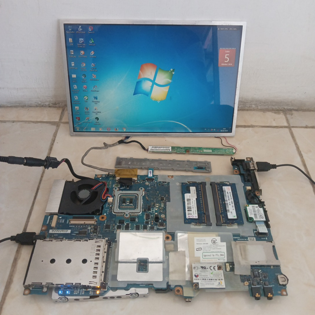 Motherboard Toshiba Tecra M6 Normal MainBoard Toshiba Tecra M6 Mother board Toshiba Tecra M6 Main bo