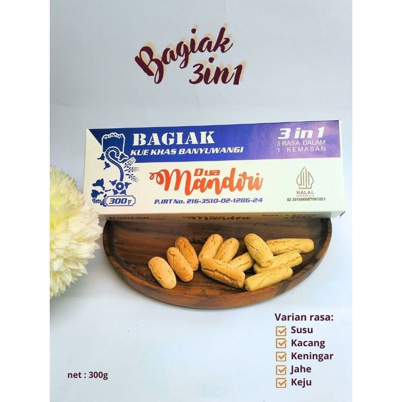 

[Dua Mandiri] - Bagiak 3in1 Khas Banyuwangi