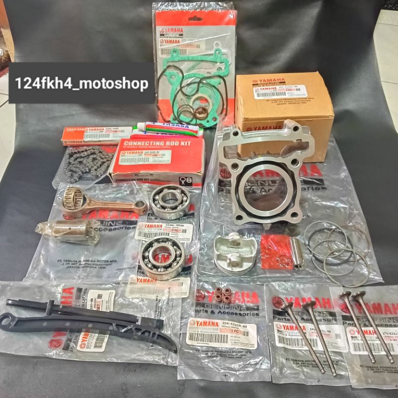 paket blok Seher Komplit (12 barang) Yamaha MX king 150 asli ORI