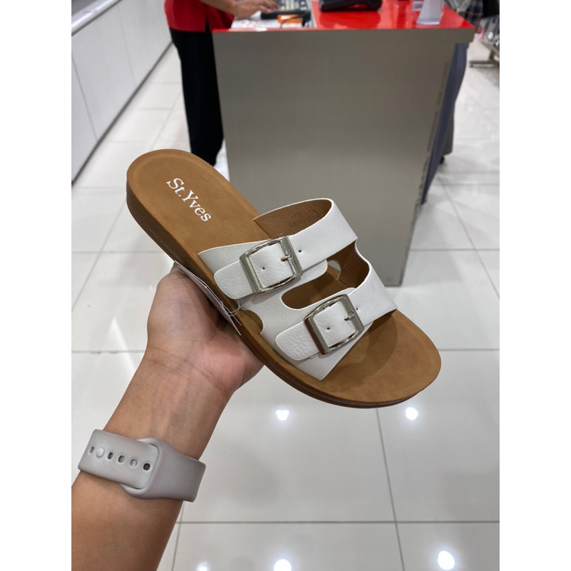 ST YVES SANDAL WEDGES FLAT