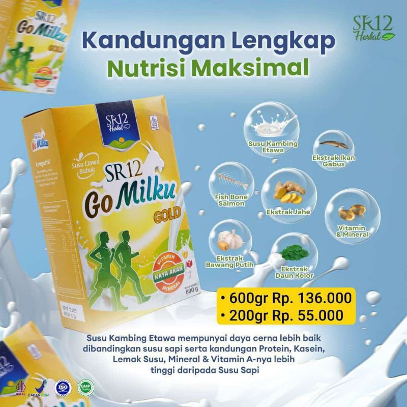 

ready susu sr12/susu kambing etawa original
