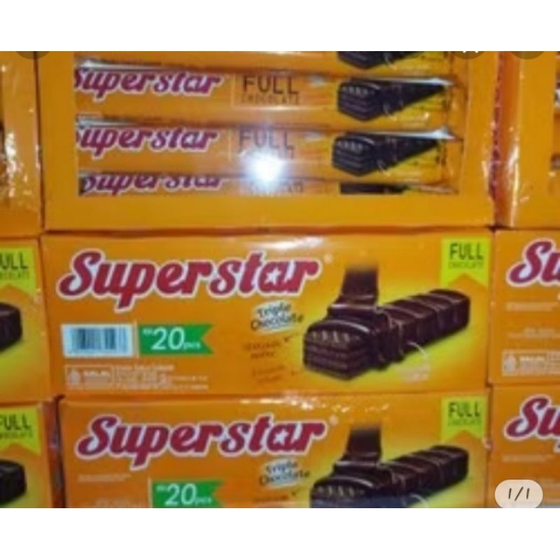 

superstar triple coklat { 20pcs/pack}