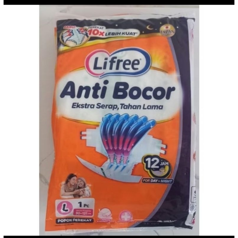Lifree perekat popok dewasa size L popok orang tua popok lansia popok lifree