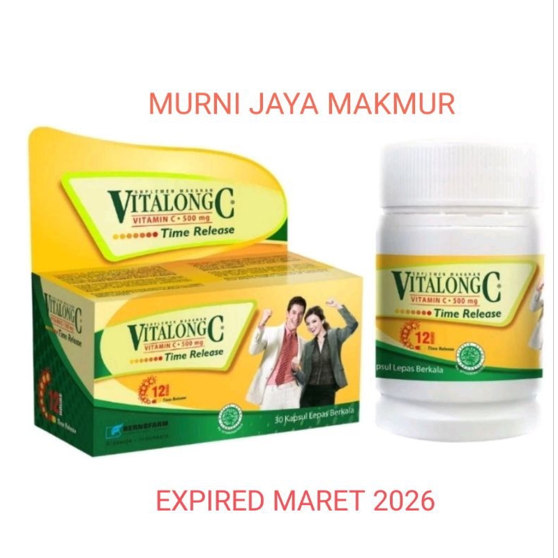 VITALONG C 30 KAPSUL  VITALONG C BOTOL ISI 30 KAPSUL