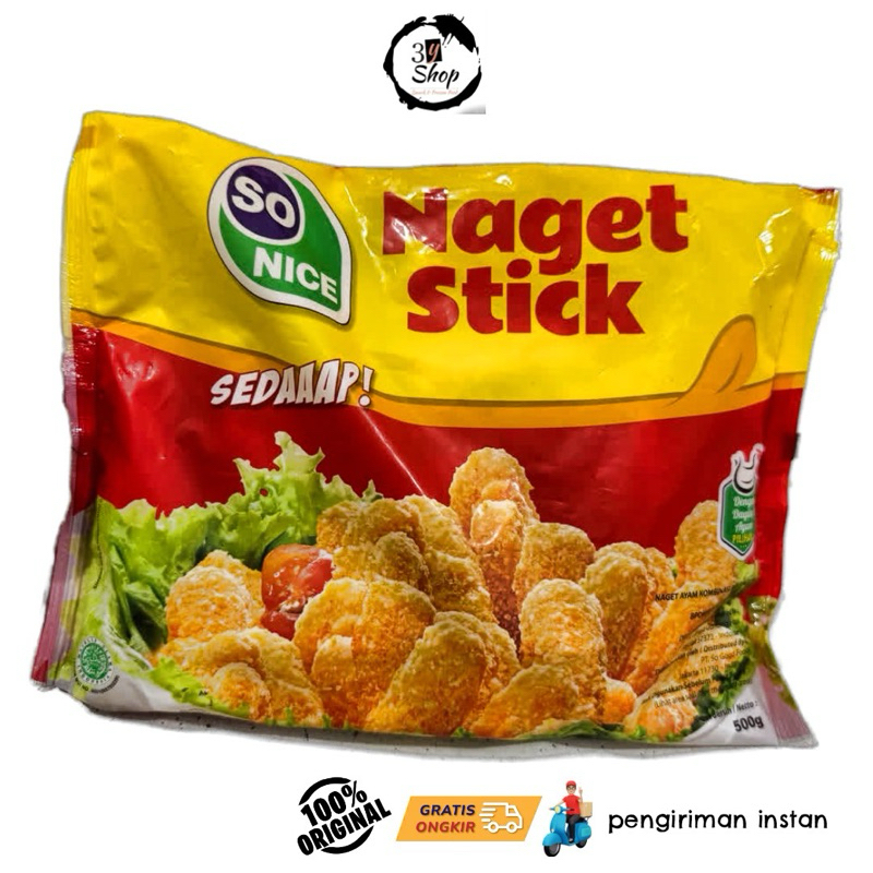 

SO NICE NUGGET STICK SEDAAAP 500 gr