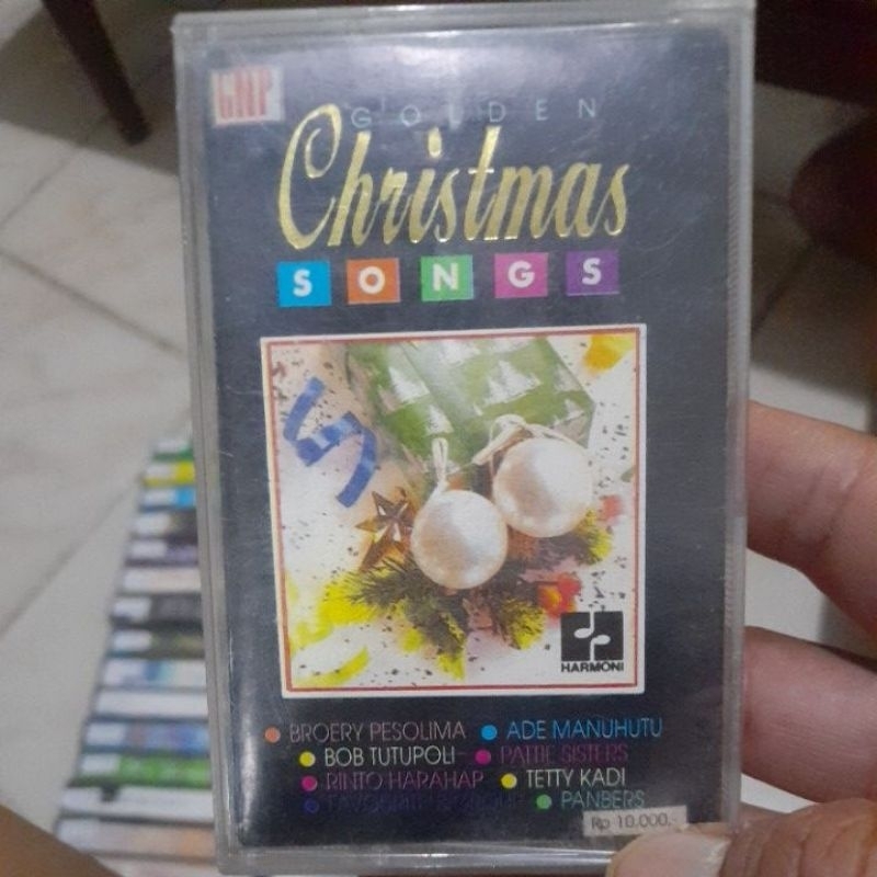 kaset pita golden christmas songs kompilasi artis senior indo (K161)