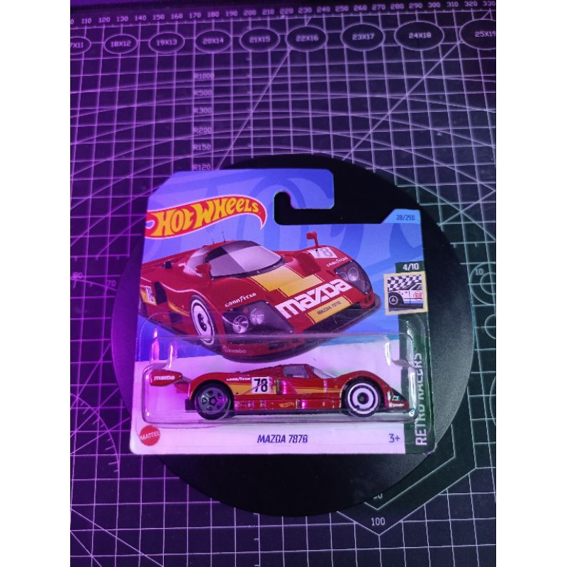 HOT WHEELS - MAZDA 787B SHORT CARD