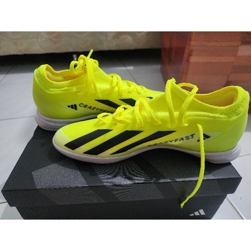 Adidas X Crazyfast League - Sepatu Futsal / Football Original
