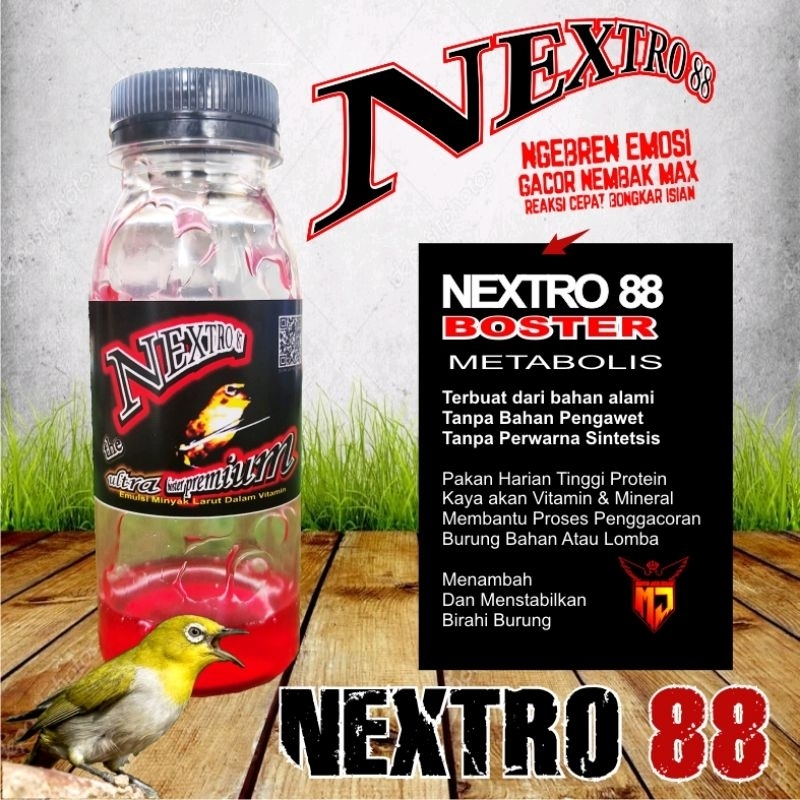 PROMO Nextro 87 Metabolis Pleci | Vitamin Burung Pleci Instan Gacor |  Doping Pleci | Dextro87 | Vol