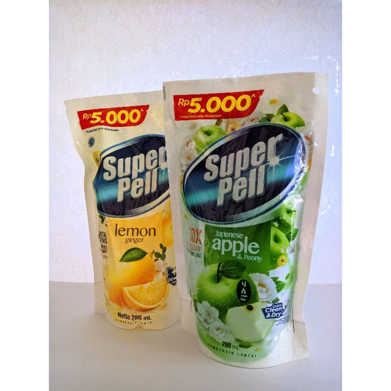 SUPER PEL LEMON /APPLE 280ML