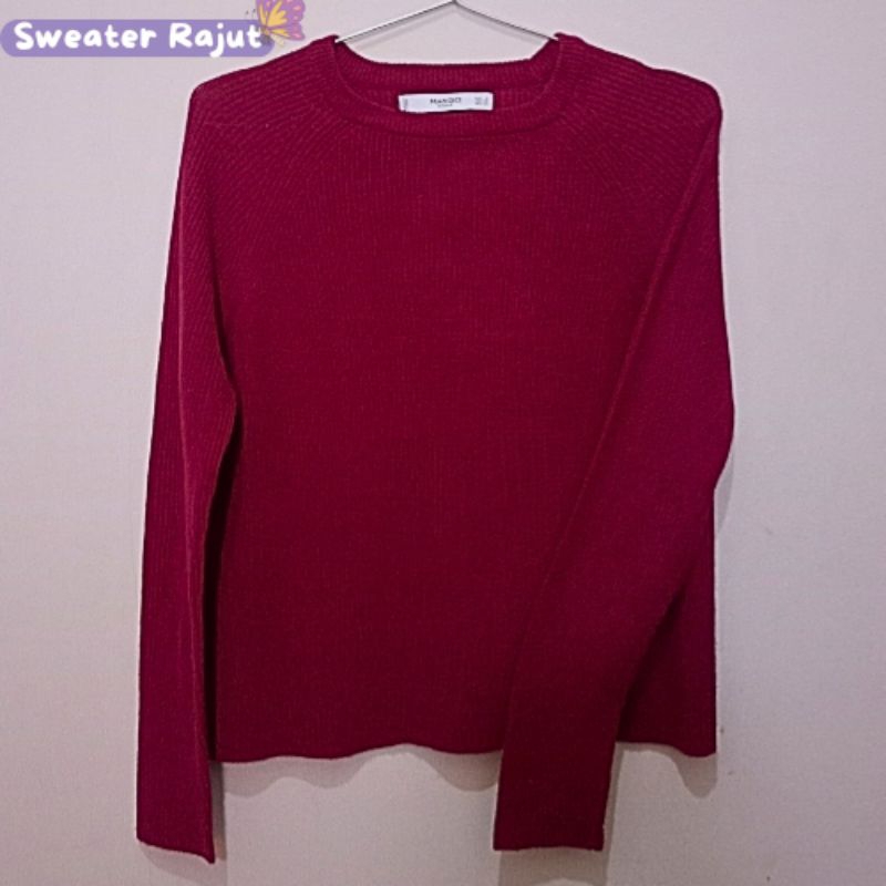 SWEATER RAJUT MANGO PRELOVED
