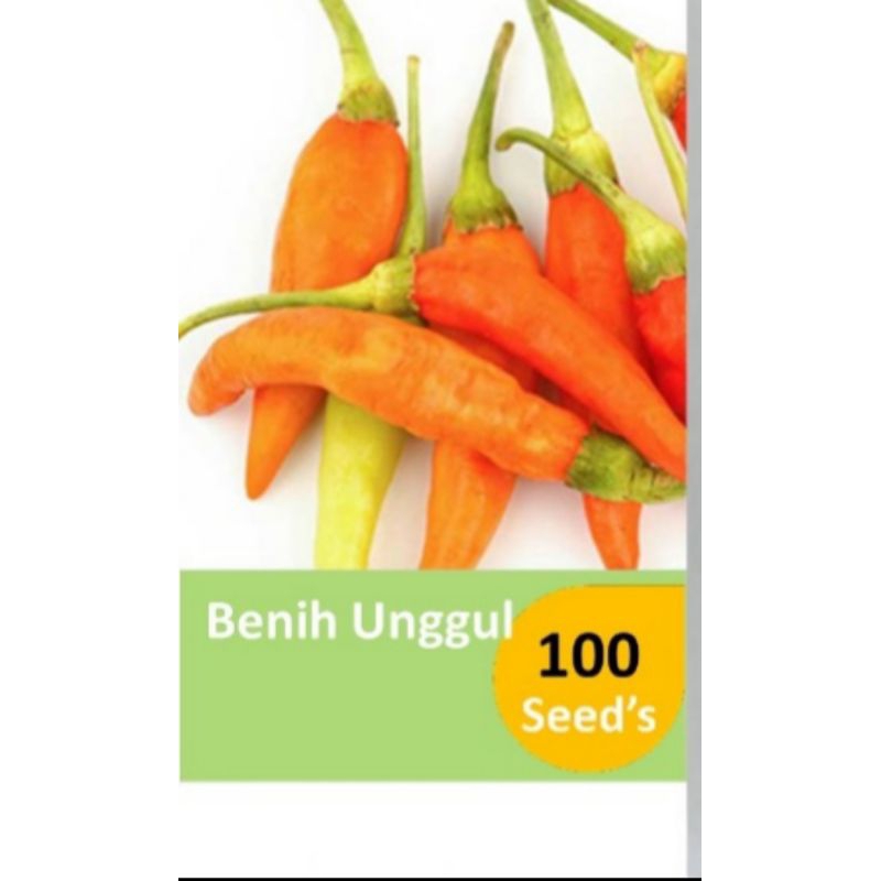 benih cabe rawit unggul 100 biji