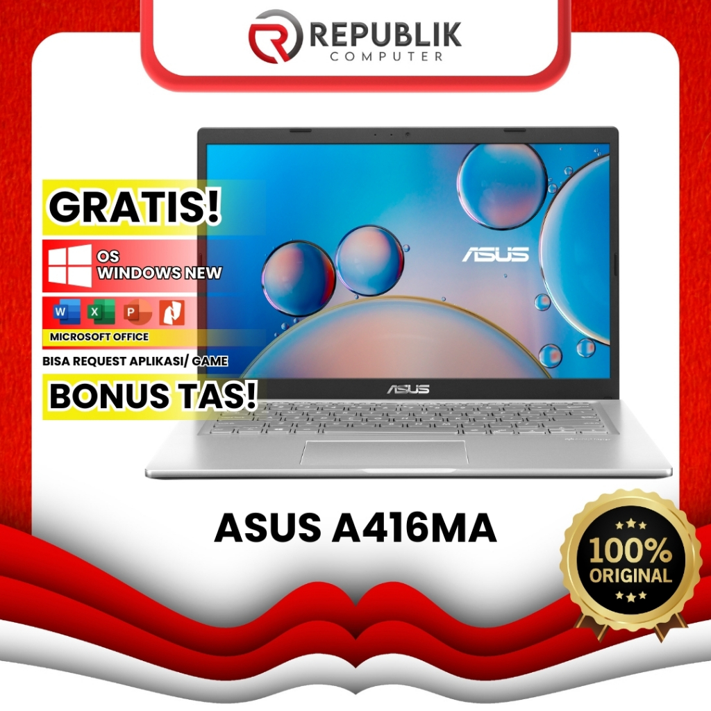 ASUS A416MA RAM 8 GB TERBARU TERMURAH