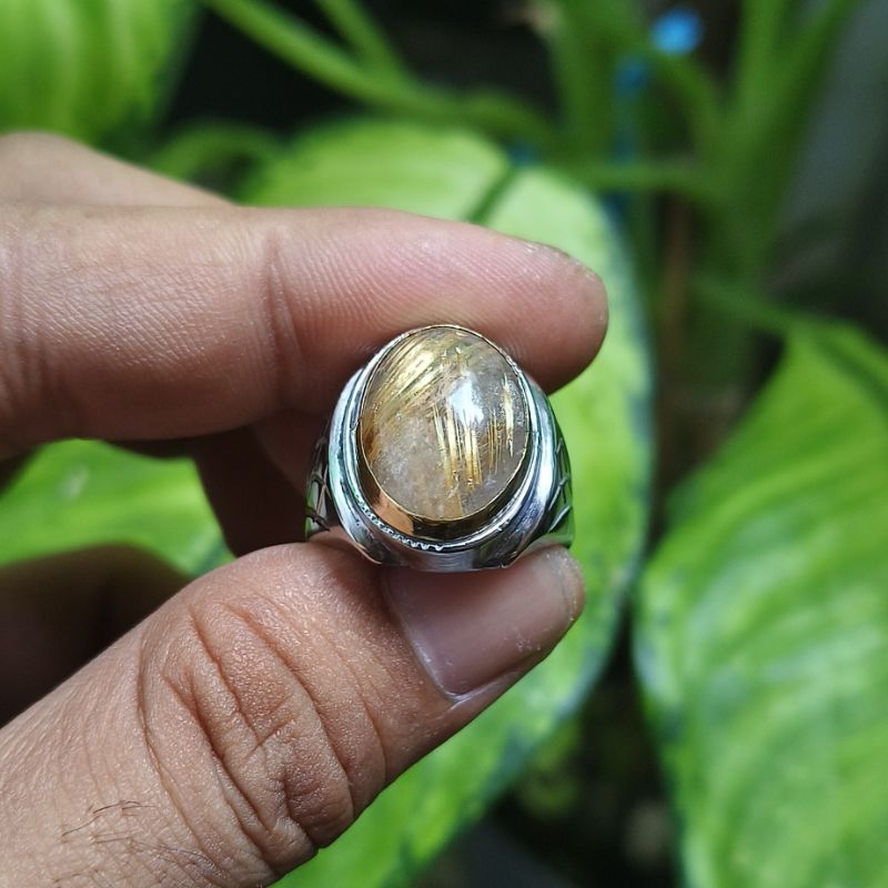 kecubung serat cendana emas