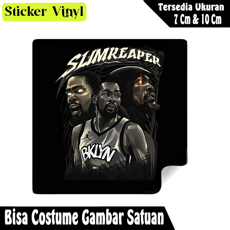 

Radit667 Stiker Sticker Pemain Basket SLIMREAPER KD BKLYN Bahan Vynil Tahan Air Bisa Custom Gambar