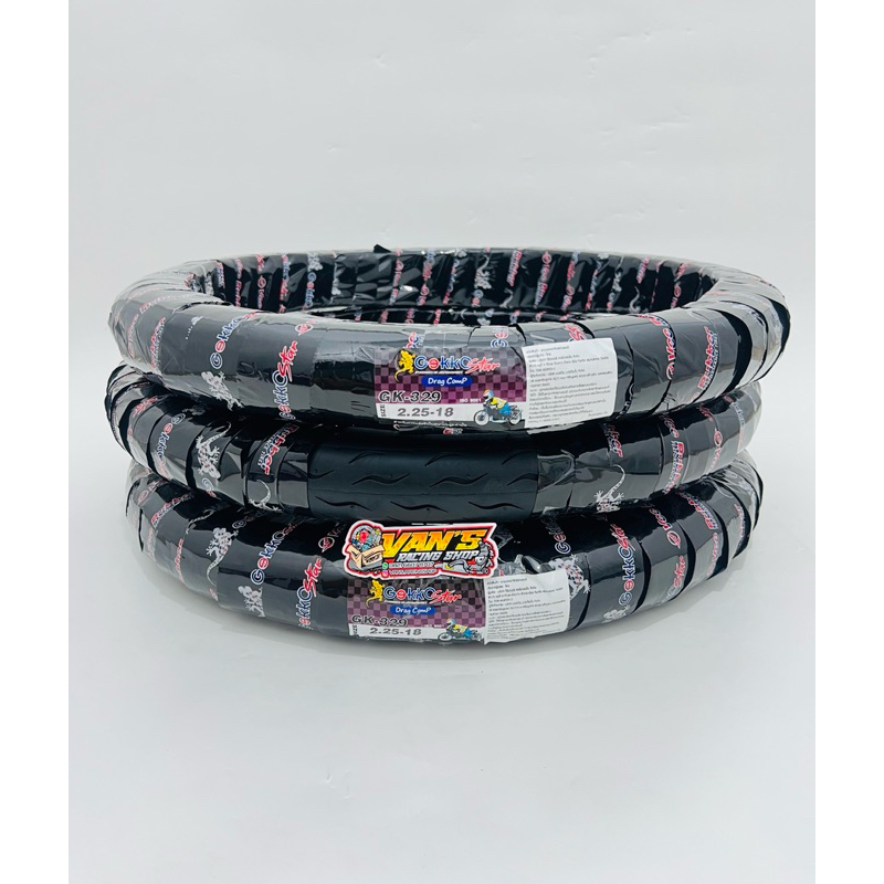 BAN LUAR VEE RUBBER 18 - 225 SLICK SLIK GEKKO STAR GK - 329 ORIGINAL THAILAND RING 18 R18 18.225 18-