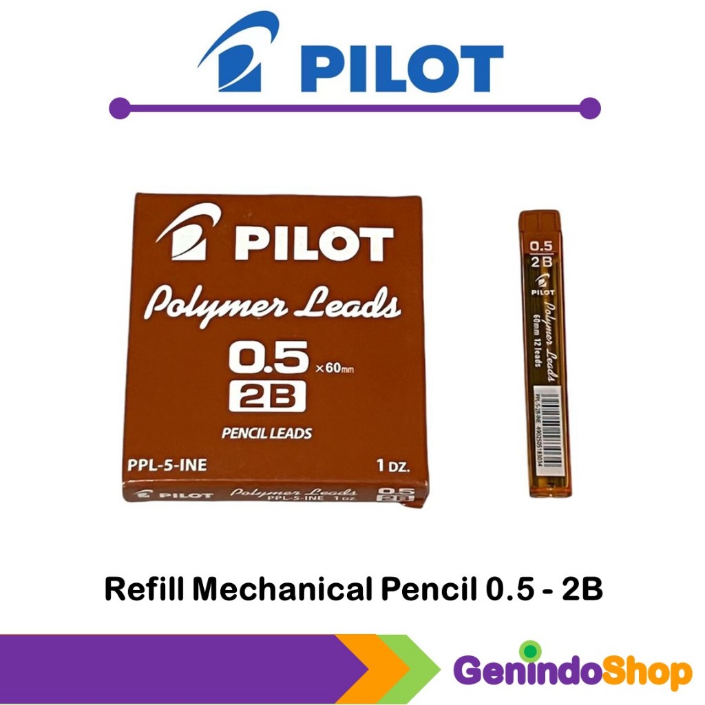 

Isi Pensil Mekanik 0.5 mm 2B Pilot