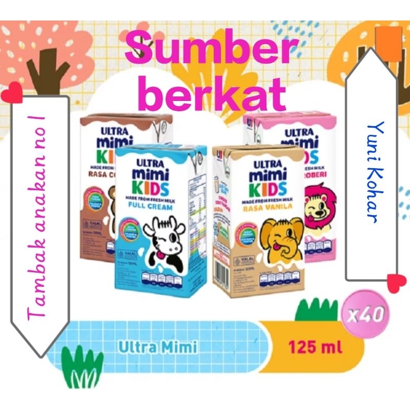 

ultra Mimi 125 ml isi 40 pcs