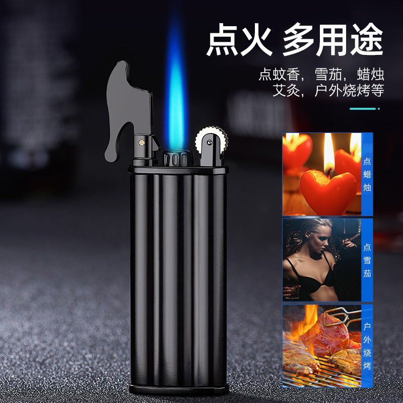 PROMO  Korek Api Bara Isi Ulang + Batu api korek bara -ZX112 ( Bisa Cod)