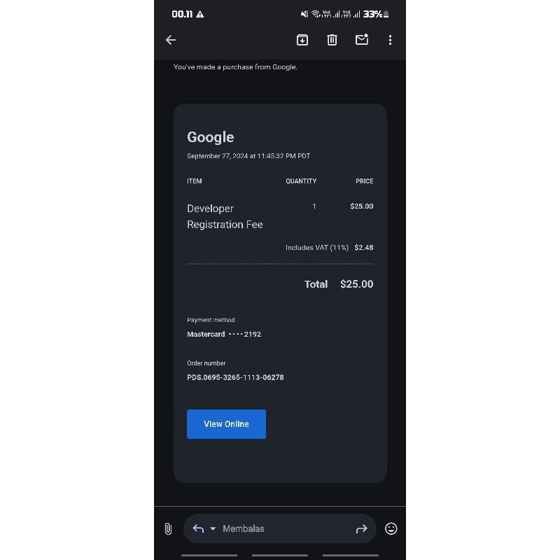 Akun Godev fresh 2024 GOOGLE PLAY CONSOLE