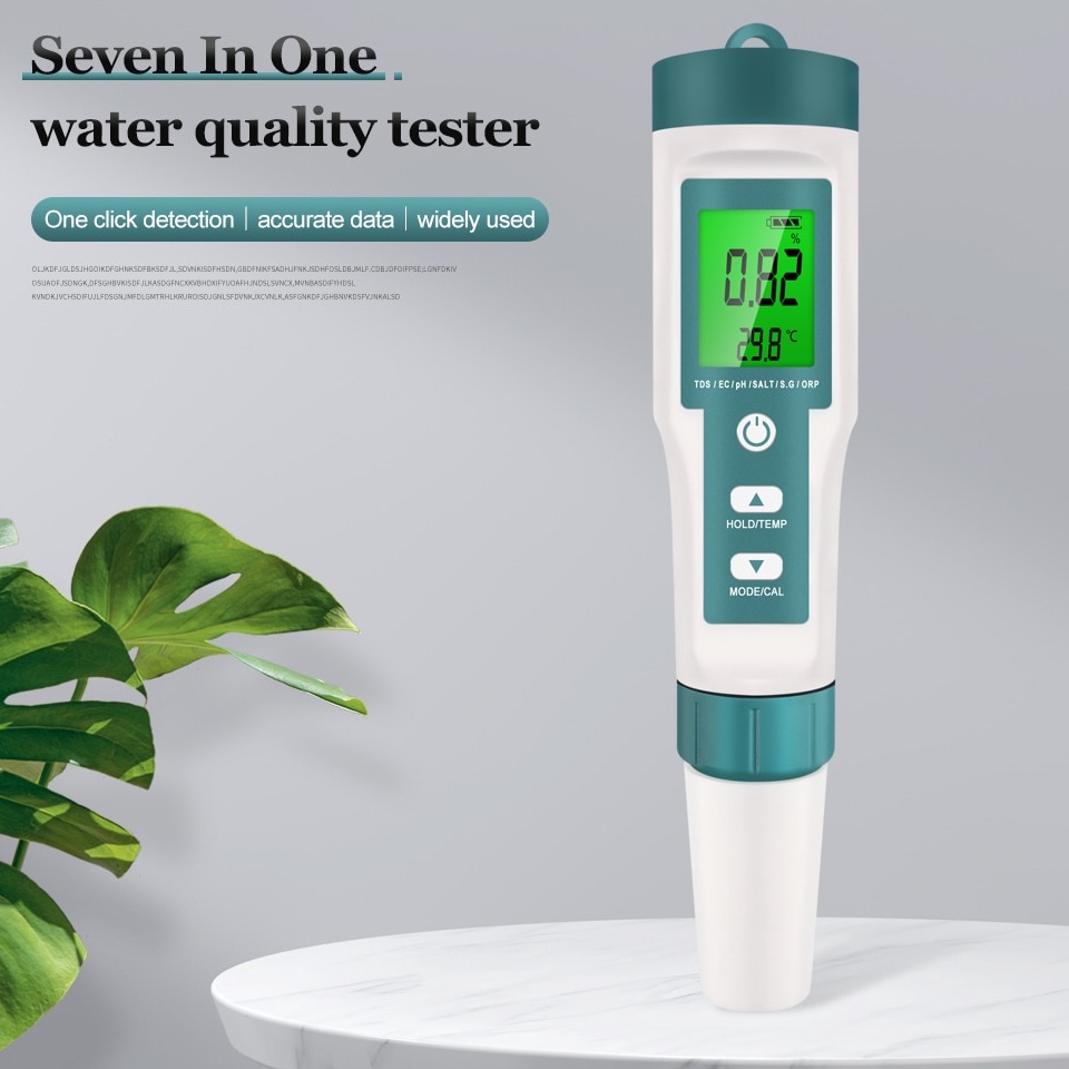 Paket Meriah 4 IN1 5 IN 1 7 IN 1 alat ukur Perlengkapan rumah ip67 air backlight tester ph touch pen