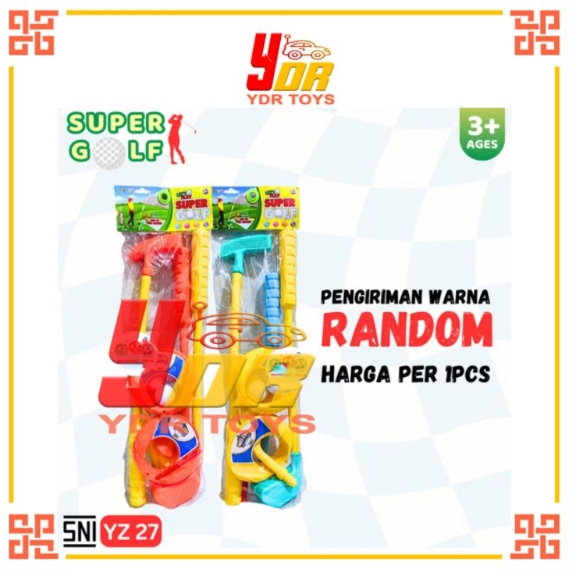 Mainan Edukasi Anak Golf Play Set - Mainan Stik Golf Anak Olahraga