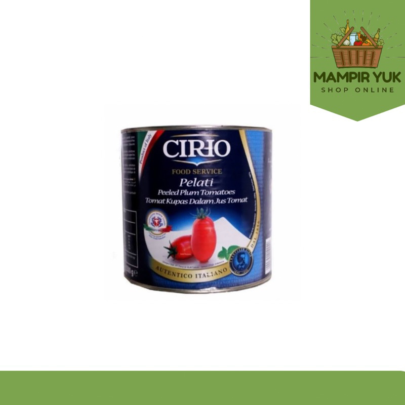 

Cirio pelati tomato peeled plum tomatoes 2,5kg | mampiryuk