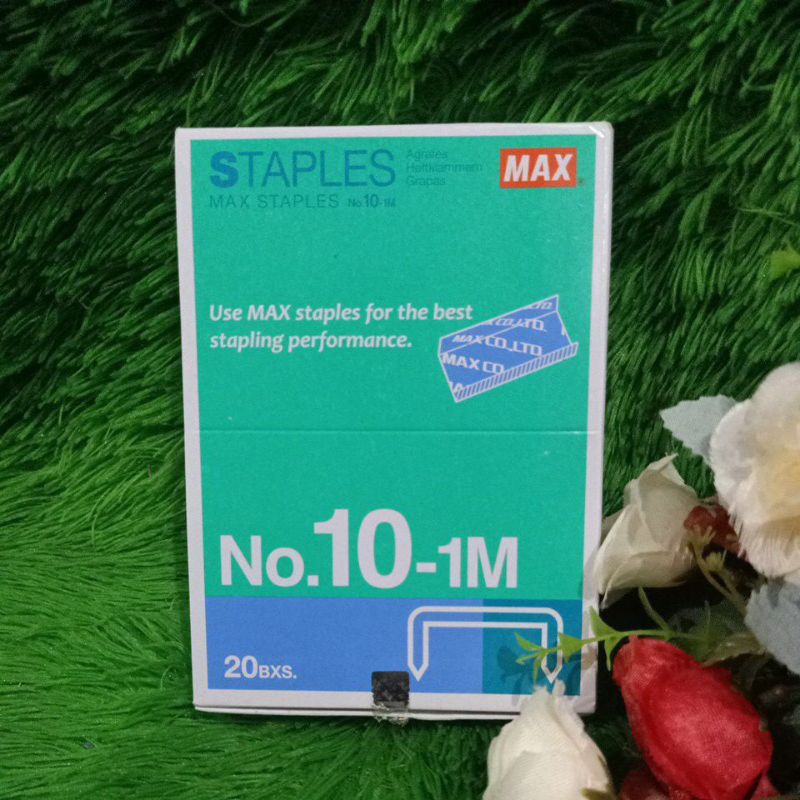 

isi Staples max no. 10 isi 20 kotak murah