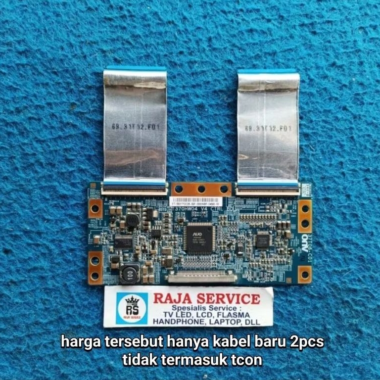 kabel tv LG 32LE4500 LG32LE4500 lvds flaxible dari tcon ke panel lcd 60pin