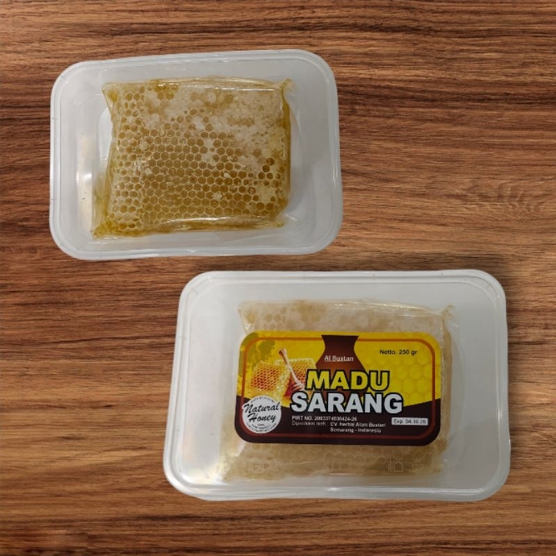 

madu sarang 250gram asli murni