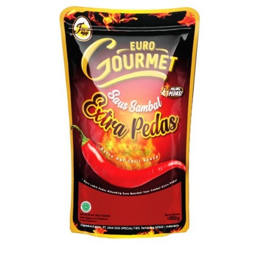 

Saus Sambal Gourmet Extra Pedas Pouch 1Kg