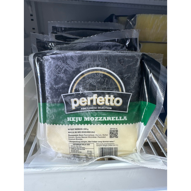 

Perfetto mozzarella / keju mozarela 250gr - INSTANT ONLY