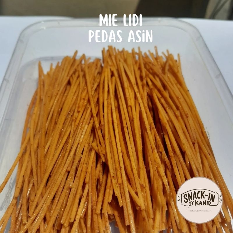 Mie Lidi Pedas Asin