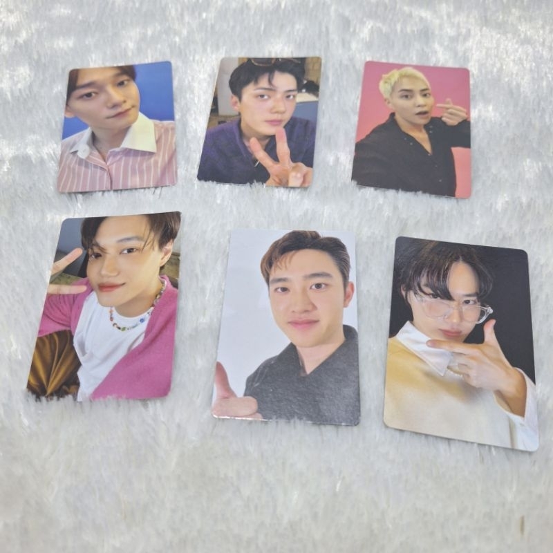 Official Merch MD Photocard Pack SG 23 Seasons Greetings 23 Chen Sehun Xiumin Kai D.O. Suho Original