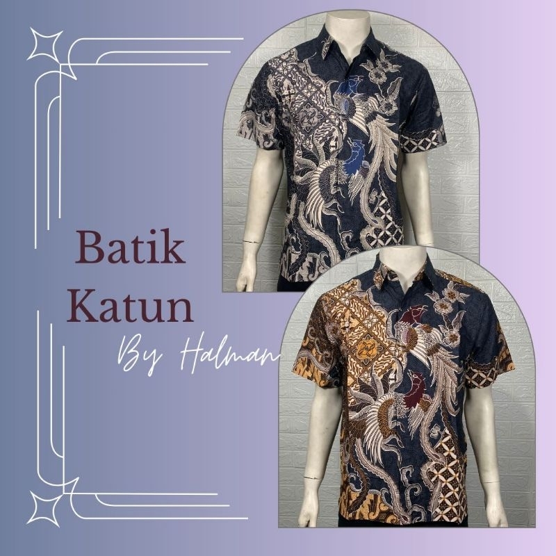 BATIK PRIA KATUN HALMAN PREMIUM 8387