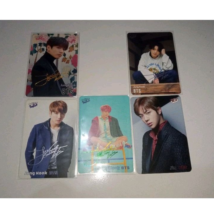 yescard hk jungkook bts rare