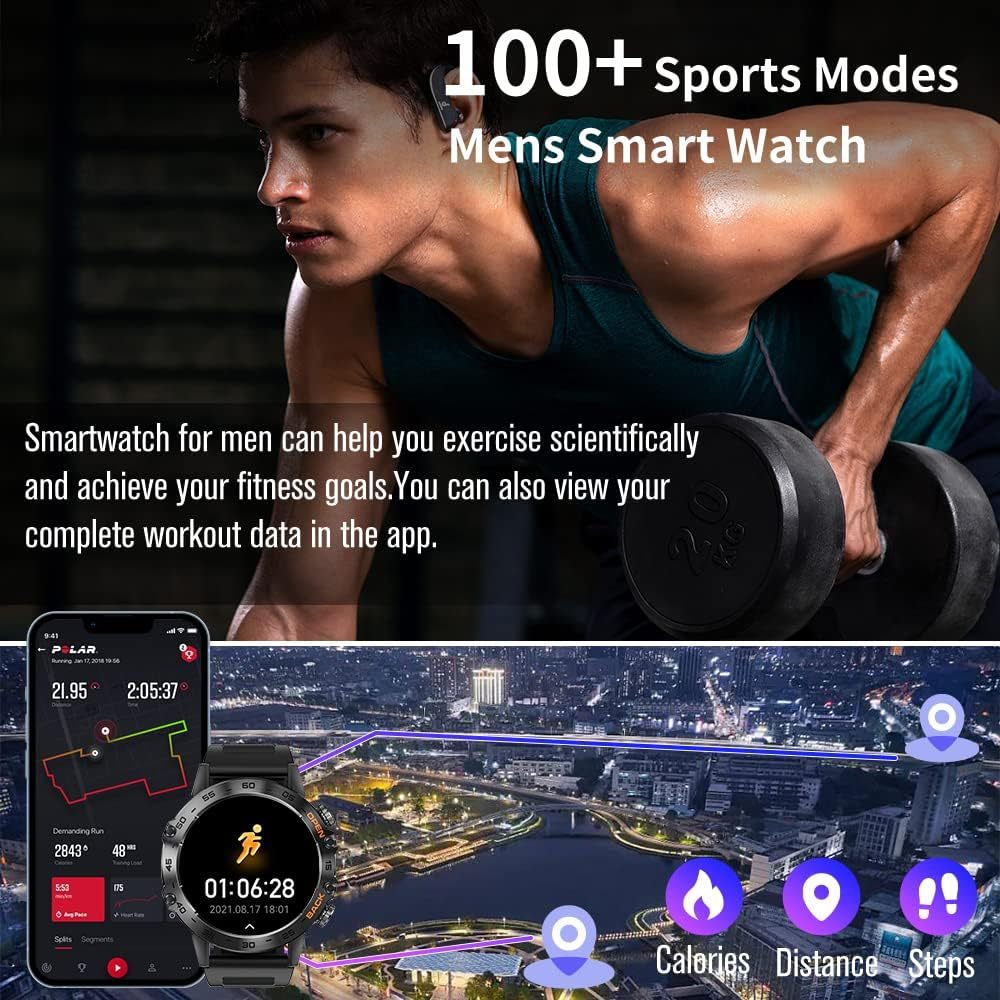 BESTPROMO LIGE JAM TANGAN PINTAR PANGGILAN BLUETOOTH ASLI PRIA 100+ JAM TANGAN OLAHRAGA MULTIFUNGSI