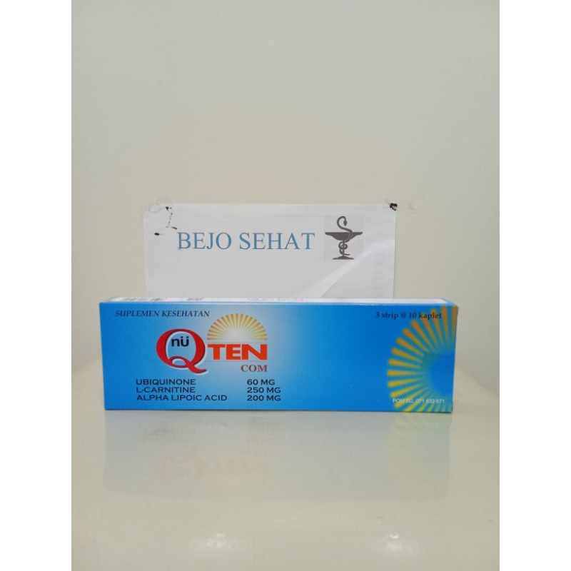 Q Ten com box 30 tablet/ strip 10 tablet